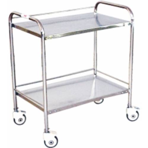 INSTRUMENT TROLLEY WITH RAILING