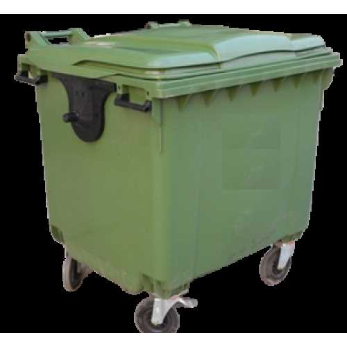 4 Wheeled Dustbin 1100 Litres