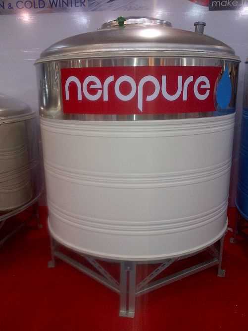 Neropure  2000 litresStainless Steel Insulated Water Tanks