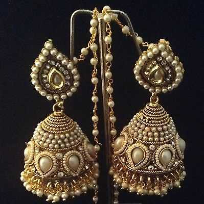 Polki Jhumkis