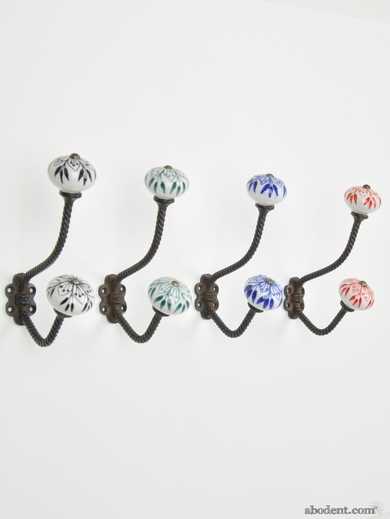 CERAMIC WALL HOOKS