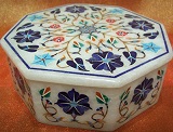 MARBLE INLAY BOX