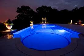 Swimming Pool Edge Lighting with Fiber Optic