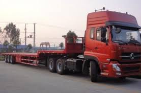 Heavy Duty Low Bed Semi Trailers