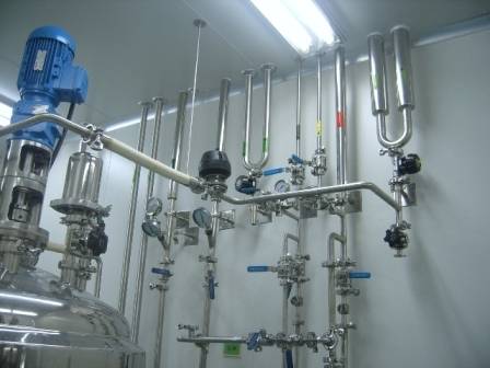 sanitary piping system