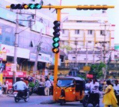 T Type Traffic Signal Pole